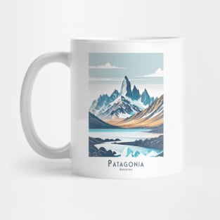 Vinatge minimalistic Majestic Patagonia Mug